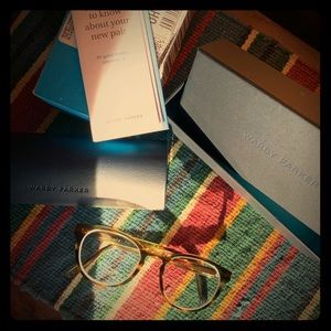 NEW Warby Parker Percey Glasses Striped Sassafras